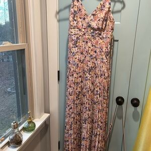 Inspired Hearts Lavender Floral Dress